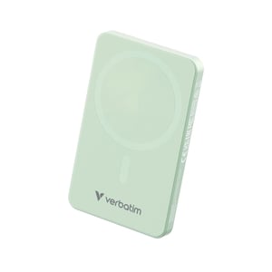 Verbatim Charge 'n' Go Essentials 5000 mAh Wireless Charging Green
