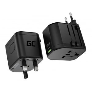 Green Cell AK85 Portable Device Charger, Black