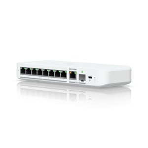 Ubiquiti UniFi Flex 2,5G Hanterad L2 2,5G Ethernet (100/1000/2500) Bord-/väggmontering Vit