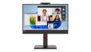 Lenovo ThinkCentre TIO-24 Gen5 monitor komputerowy 60,5 cm (23.8") 1920 x 1080 px Full HD LED Czarny