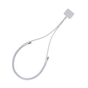 3MK EasyClip-rem för mobiltelefon, nylon, zinkgrå, silver