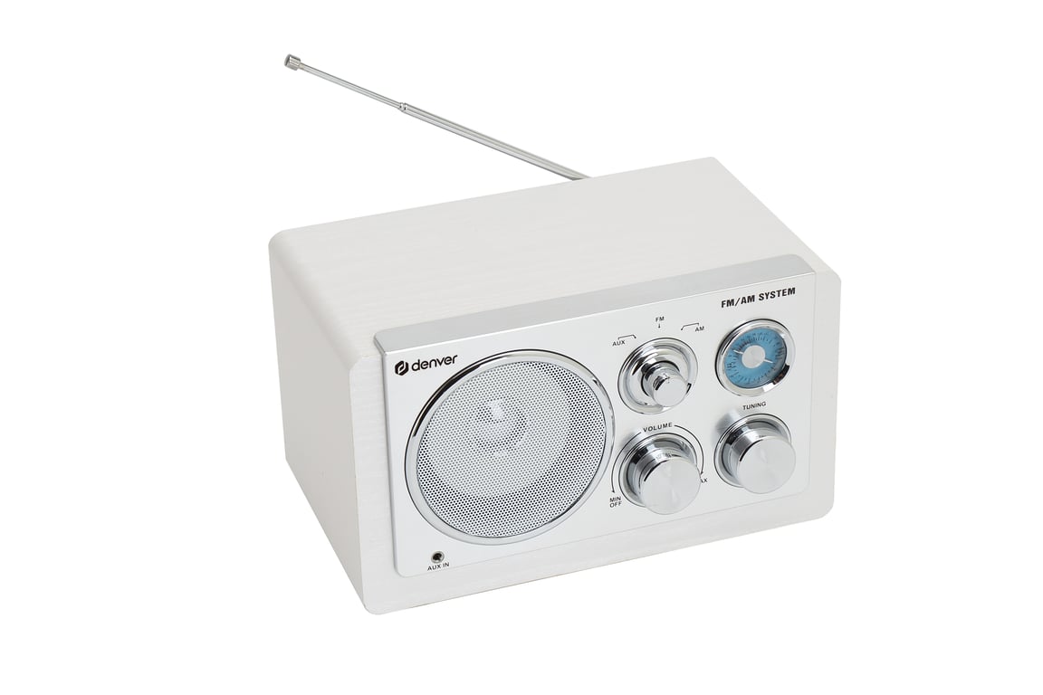 Denver TR-63W radio Analogowy Biały