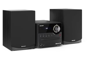 Sharp XL-B512(BK) domowe urządzenie audio System micro domowego audio 45 W Czarny