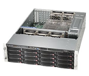 Supermicro SuperChassis 836BA-R920B Rack Czarny 920 W
