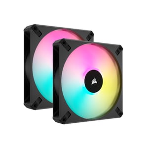 Corsair CO-9050156-WW system chłodzenia komputerów Obudowa komputera Wentylator 14 cm Czarny 2 szt.