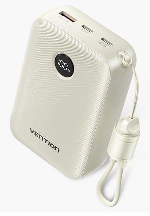 Vention FKBN0-C bank mocy 20000 mAh Beżowy