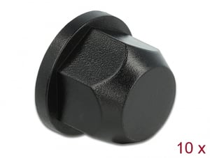 DeLOCK Protective Cap with Internal Thread for M12 Screw, Natural, 10 pcs.