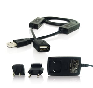 Baaske Medical 2005756 seriell omvandlare/repeater/isolator USB 1.1 Svart