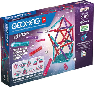 Geomag Glitter Recycled Leksak med neodymmagnet