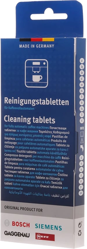 Siemens 00312295 Coffee Machine Parts and Accessories Cleaning Tablets