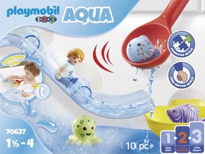 Playmobil 1.2.3 70637 Spielzeug/Aufkleber für die Badewanne Badespielset Mehrfarbig