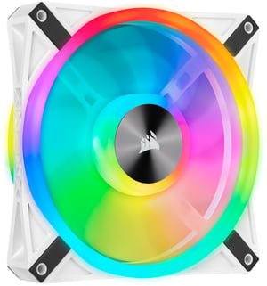 Corsair iCUE QL140 Datorchassi Fläkt 14 cm Vit