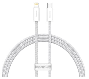 Baseus CALD000002 Handy-Kabel, weiß 1 m USB-C Lightning