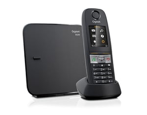 Gigaset E630 DECT Etanche et Antichoc Base+combiné Telefon analogowy/DECT Czarny