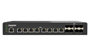 QNAP QSW-IM3216-8S8T Managed L2 10G Ethernet (100/1000/10000) Network Switch, Black