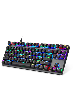 Motospeed GK82 klawiatura Gaming RF Bezprzewodowy + USB Czarny