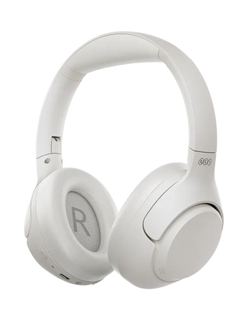 QCY H3 Zestaw słuchawkowy Przewodowy i Bezprzewodowy Opaska na głowę Połączenia/muzyka USB Type-C Bluetooth Biały