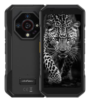 Ulefone Armor X32 14,3 cm (5.65") Dual SIM Android 14 4G USB Type-C 6 GB 128 GB 5500 mAh Svart