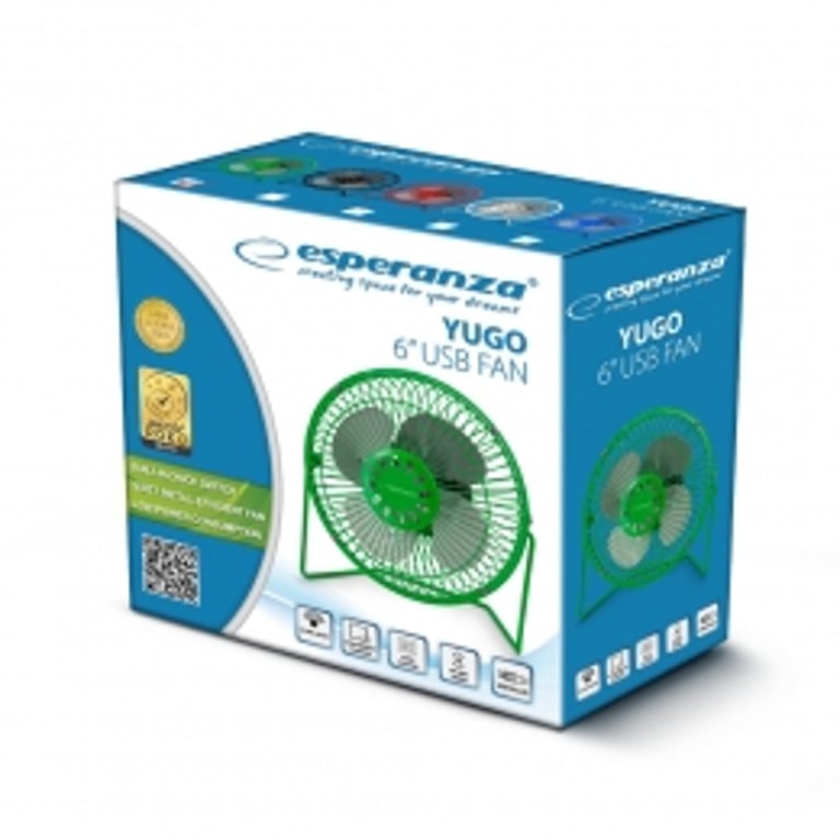 фото Вентилятор підлоговий Esperanza Yugo Green (EA149G)