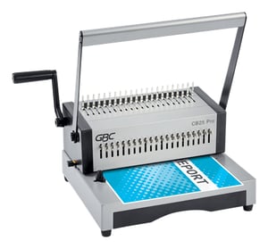GBC CB25 Pro Multifunction Binding Machine, 500 sheets. Silver