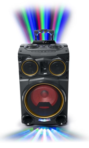 Muse M-1938 DJ głośnik przenośny / imprezowy Przenośny głośnik stereo Czarny
