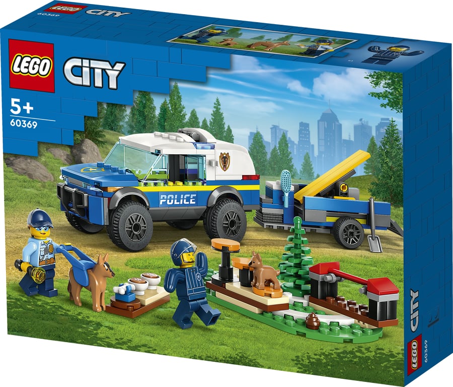 LEGO City Szkolenie psów policyjnych w terenie