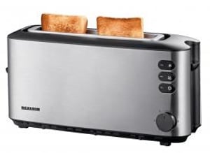 Severin AT2515 2-slice toaster, 1000 W, stainless steel