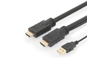 ASSMANN Electronic AK-330122-200-S HDMI-Kabel 20 m, HDMI Typ A (Standard), schwarz