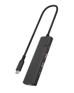 ICY BOX IB-HUB1437-CPD Kabelansluten USB 3.2 Gen 2 (3.1 Gen 2) Type-C Svart