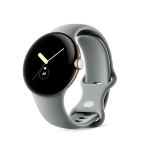 Google Pixel Watch AMOLED 41 mm Digital Gold Wi-Fi GPS