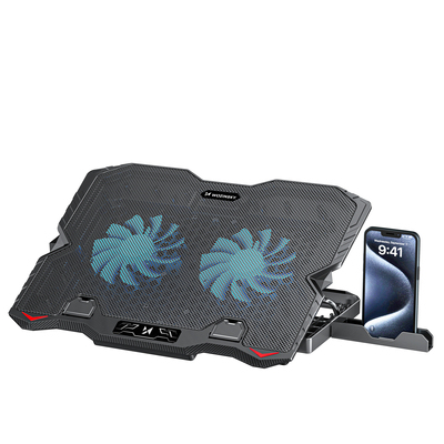 Wozinsky WDCX-015 StormPad Podstawka na notebooka Czarny 39,6 cm (15.6")