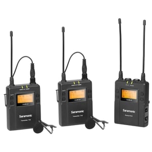 Saramonic UWMIC9-TX9+TX9+RX9 Czarny Mikrofon Lavalier/lapel