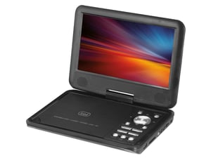 Trevi PDX 1409 S2 Portable DVD Player, 22.9 cm (9") Screen, Black