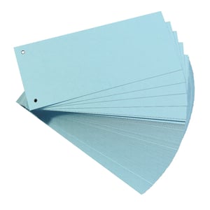 Herlitz 10843480 Blue Cardboard Divider, 100 pcs.