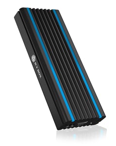 ICY BOX IB-1824ML-C31 SSD-hölje Svart M.2