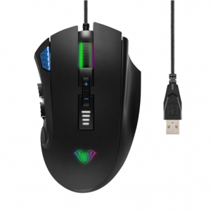 AULA Reaper Gaming mouse myszka Po prawej stronie USB Typu-A Optyczny 5000 DPI