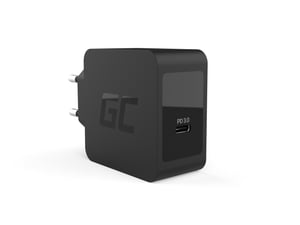 Green Cell CHAR07 Portable Device Charger, Universal, Black, AC, Indoor