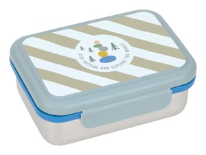 Lässig Sunny Explorer Lunchbox 1,17 l Polypropylen (PP), Silikon, Edelstahl Blau, Grün 1 Stück