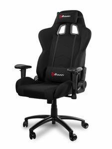 Arozzi Inizio Universeller Gaming-Sessel Gepolsterte Sitzfläche Schwarz