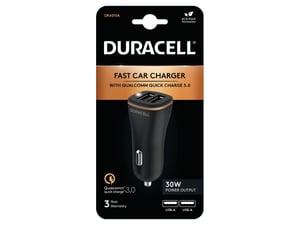 Duracell DR6010A Ladegerät für mobile Geräte, schwarz