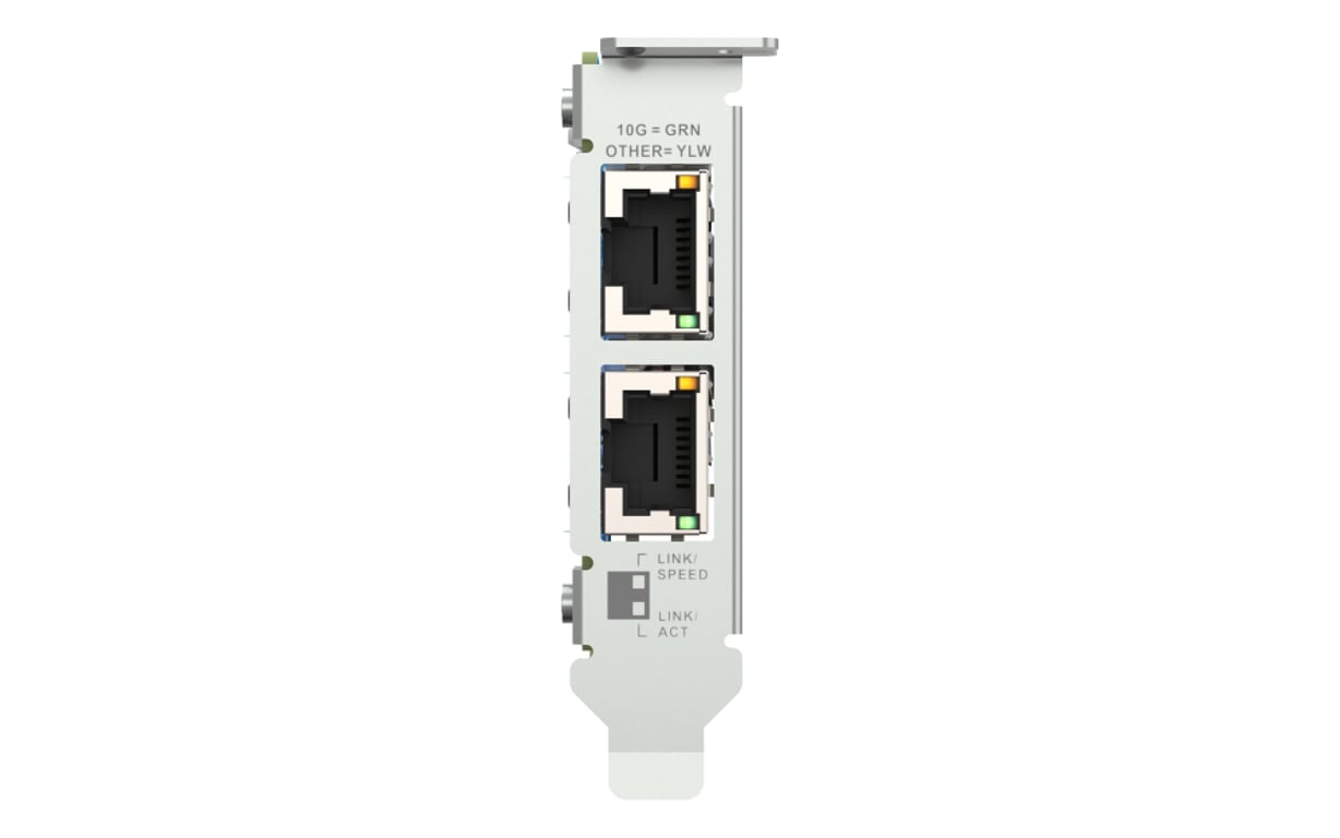 QNAP QXG-10G2T karta sieciowa Wewnętrzny Ethernet 10000 Mbit/s