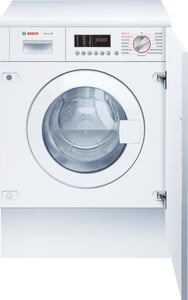 Bosch Serie 6 WKD28543 Washer-Dryer, Built-in, Front-Loading, White