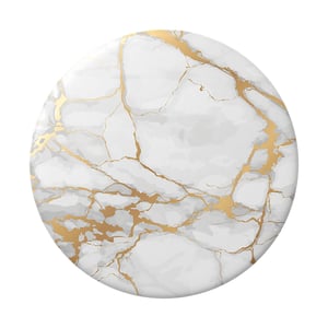 PopSockets Gold Lutz Marble Mobiltelefon/Smartphone Guld, marmorfärg