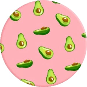 PopSockets Avocados Pink Mobiltelefon/Smartphone Grå, Rosa