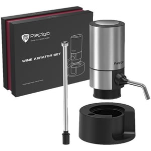 Prestigio PWA104ASB Weinsaturator für Flaschen