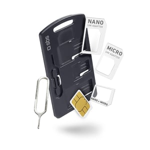 SBS TEKITSIMADAPTK-adapter för flashminneskort/SIM-kort SIM-kortadapter