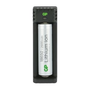 GP Batteries Lithium-Ionen-Ladegerät L111, Ladegerät für Akkus, Akku für den Hausgebrauch, Wechselstrom