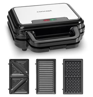 Concept SV3060 toster 700 W Schwarz, Weiß