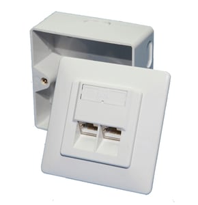 LogiLink NP0006 Outlet, White