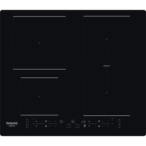 Hotpoint HB 4860B NE Black Built-in 59 cm Induction Cooktop, 4 zones
